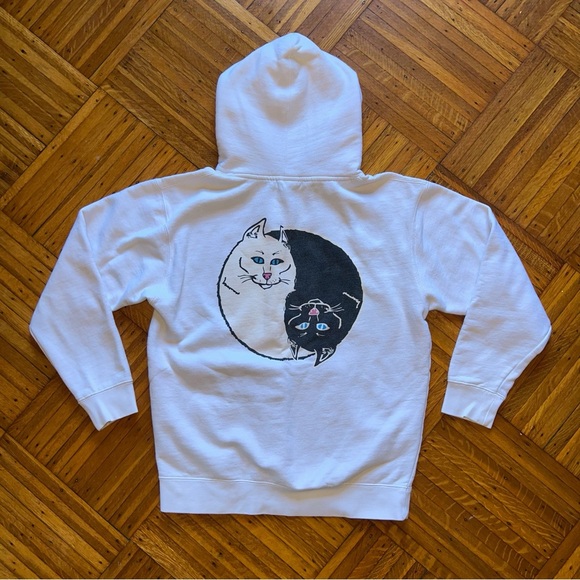 RIPNDIP Yin Yang Cat Hoodie - Picture 4 of 8